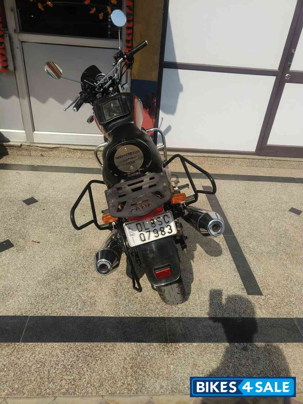 Orange Crush Royal Enfield Interceptor 650 Twin