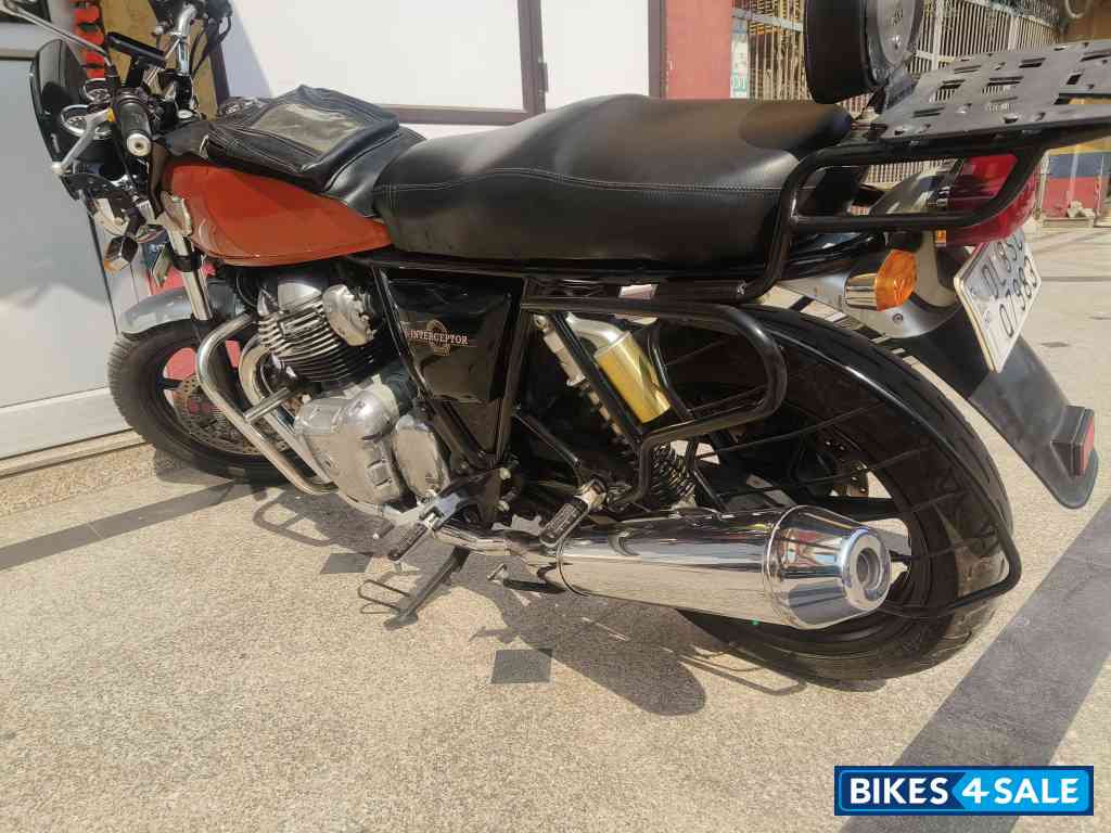 Orange Crush Royal Enfield Interceptor 650 Twin