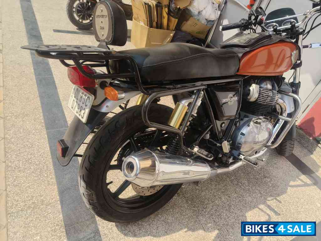 Orange Crush Royal Enfield Interceptor 650 Twin