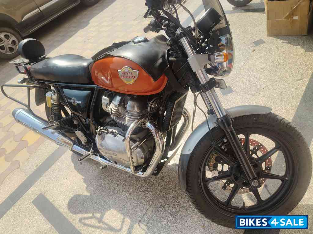Orange Crush Royal Enfield Interceptor 650 Twin