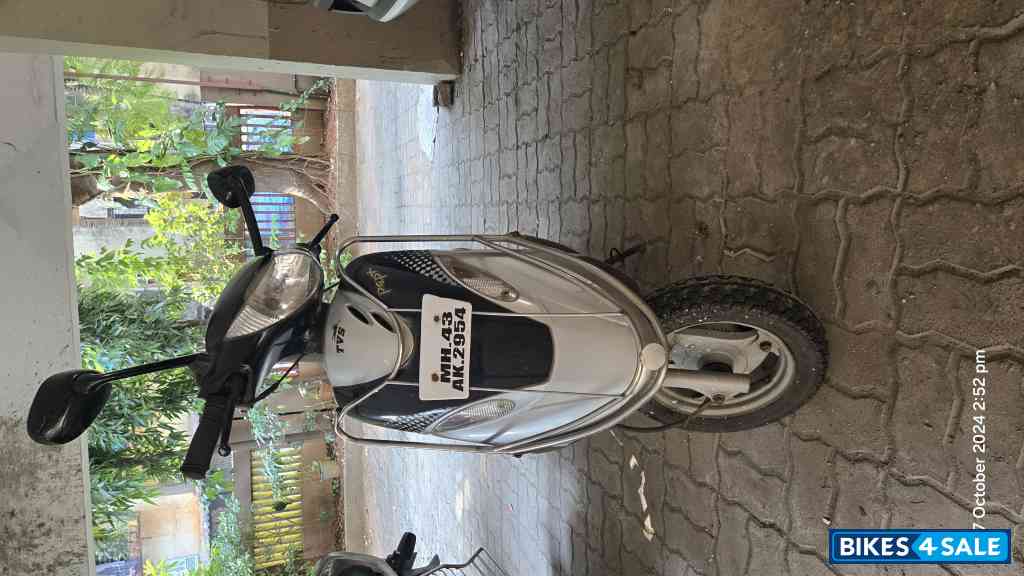 Black TVS Scooty Pep Plus
