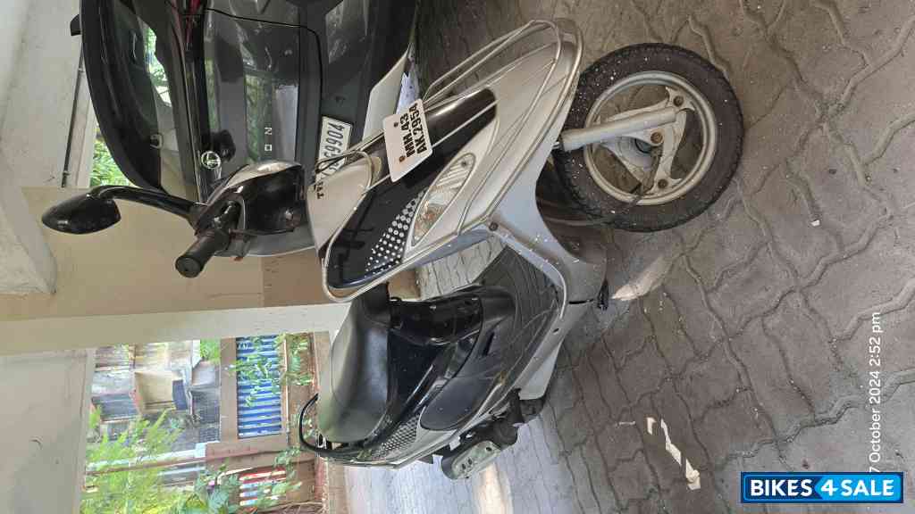 Black TVS Scooty Pep Plus