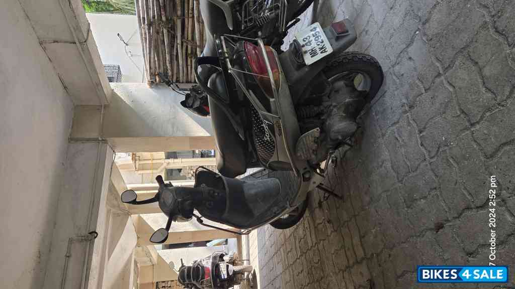 Black TVS Scooty Pep Plus