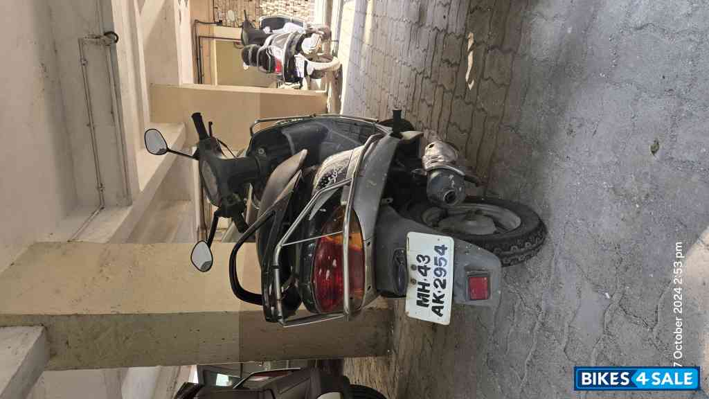 Black TVS Scooty Pep Plus