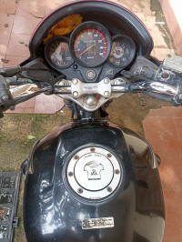 Black Honda Unicorn