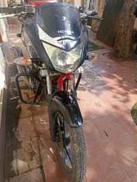 Black Honda Unicorn
