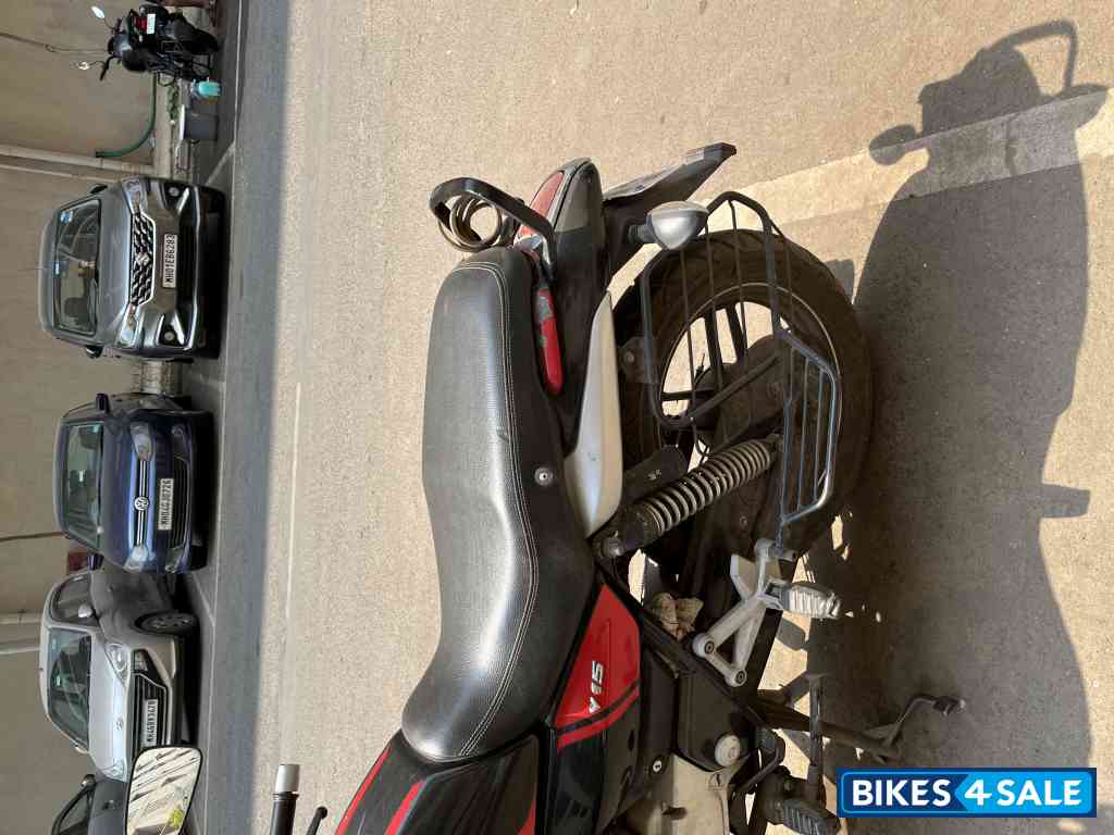 Red And Black Bajaj V15
