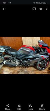 Red-grey Yamaha YZF R15 V3