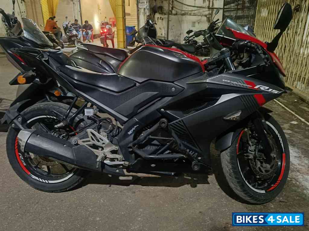 Red-grey Yamaha YZF R15 V3