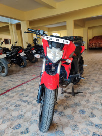 Red Yamaha FZ FI V2
