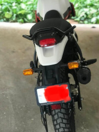 White Flame Royal Enfield Scram 411