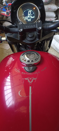 Inferno Red Yezdi Roadster Dual Tone