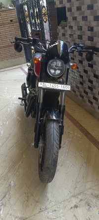 Inferno Red Yezdi Roadster Dual Tone