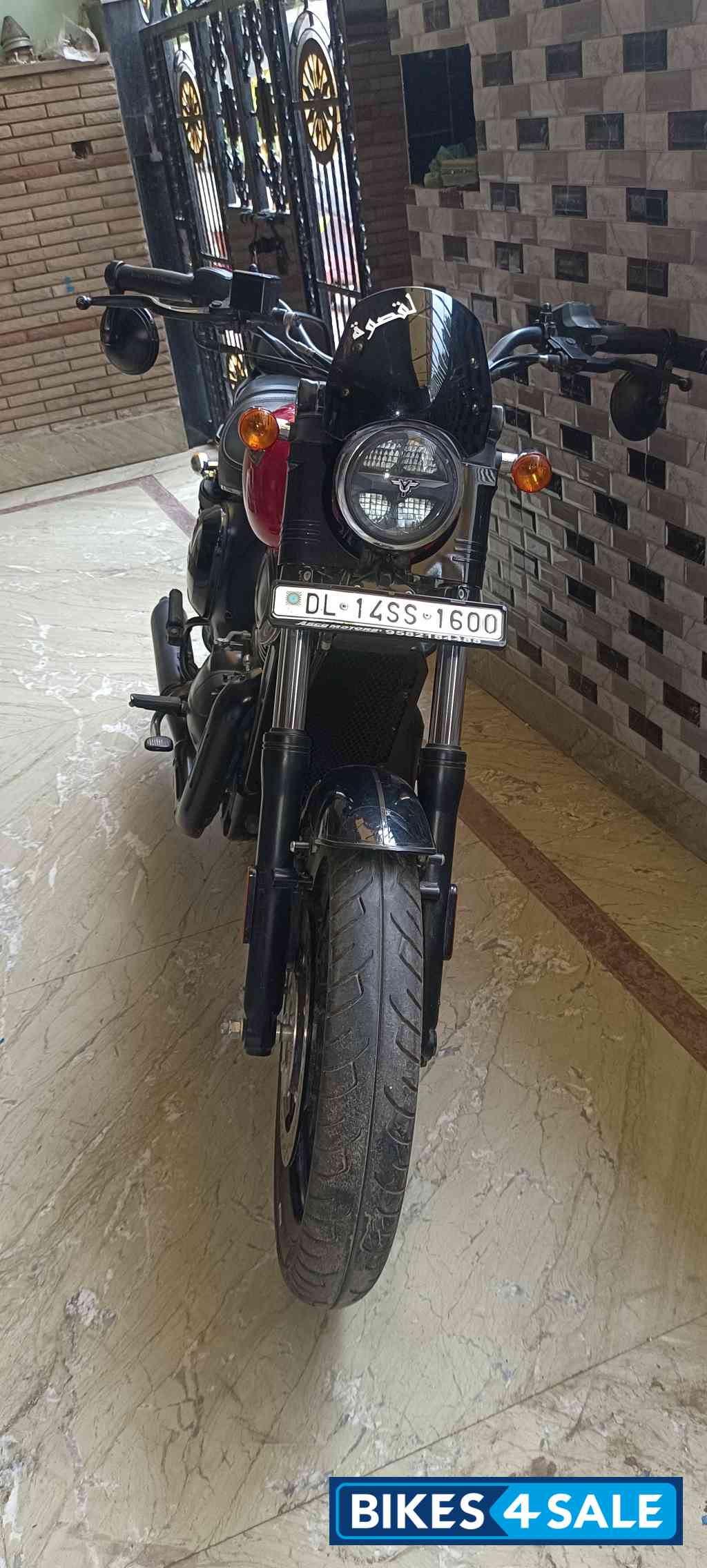 Inferno Red Yezdi Roadster Dual Tone