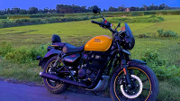 Yellow Royal Enfield Meteor 350 Fireball