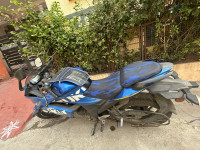 Blue Suzuki Gixxer SF SP