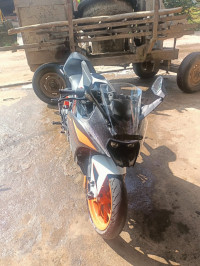 Black White Orange KTM RC 125