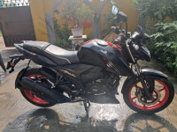 Black With Red Alloy TVS Apache RTR 160 4V Special Edition