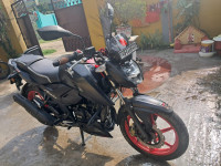 Black With Red Alloy TVS Apache RTR 160 4V Special Edition