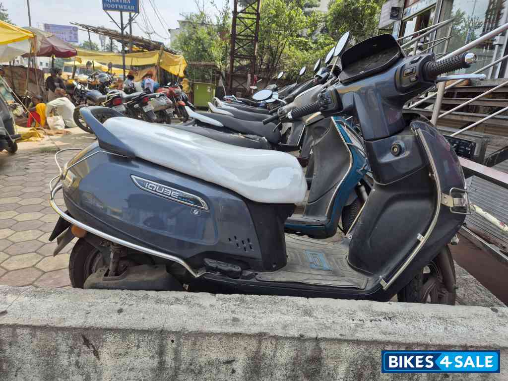 Mercury Grey TVS iQube S