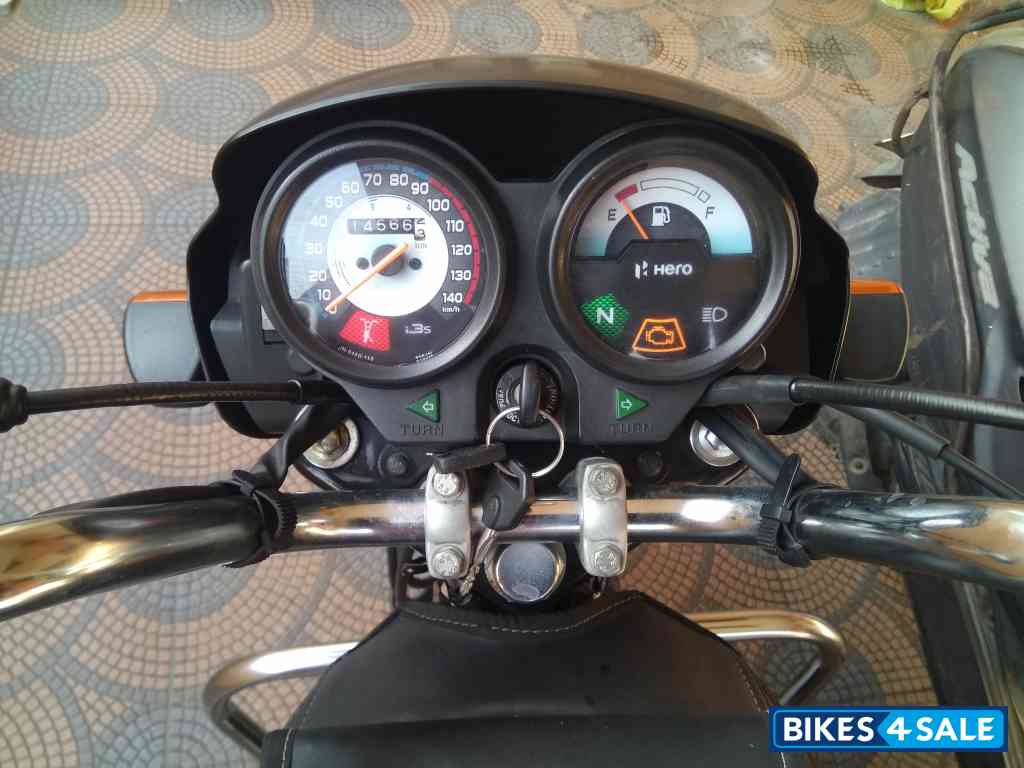 Black And Accent Hero Splendor Plus Black and Accent