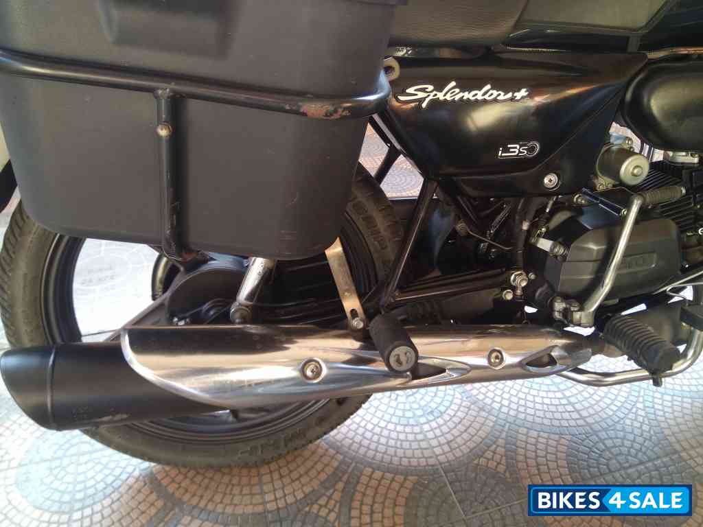 Black And Accent Hero Splendor Plus Black and Accent