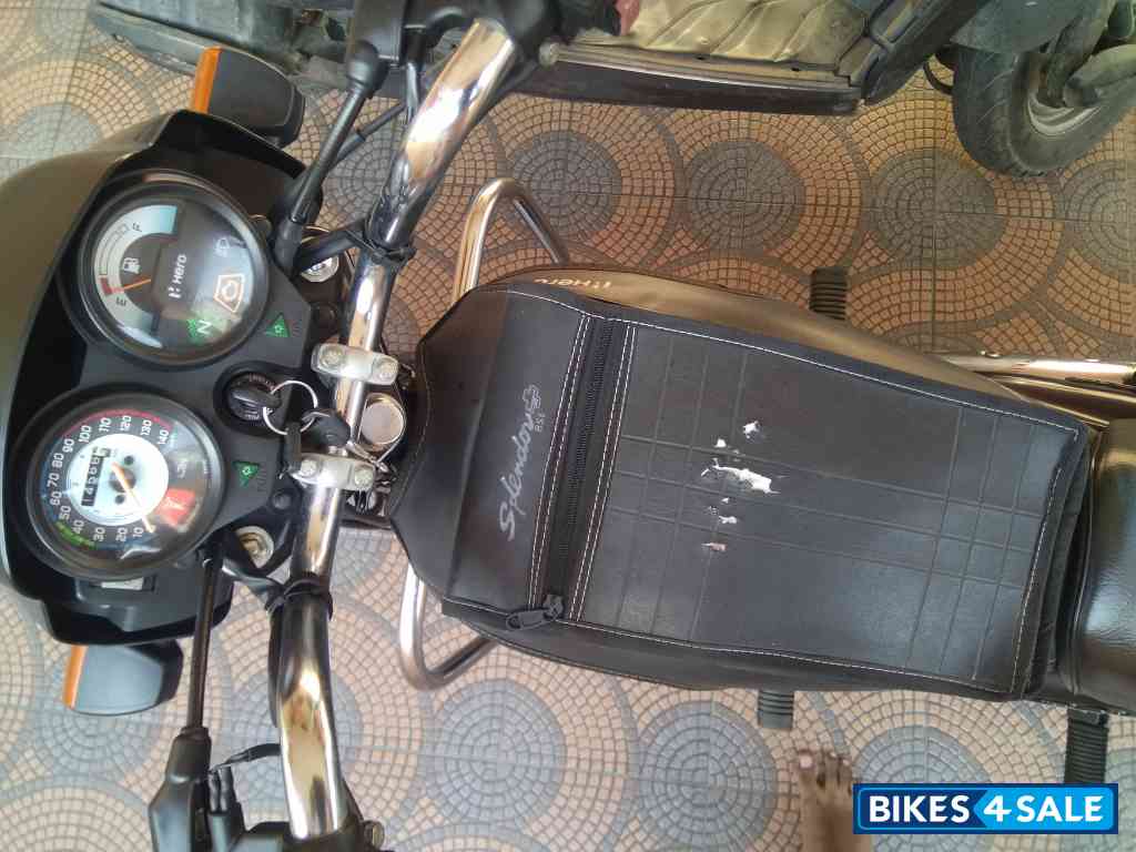 Black And Accent Hero Splendor Plus Black and Accent