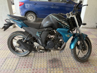 Black And Blue Yamaha FZ-S FI V2