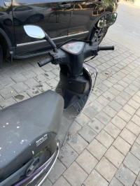 Black, Violet TVS Scooty Streak