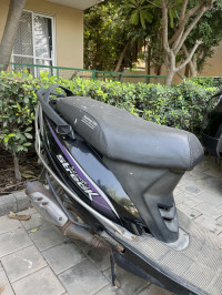 Black, Violet TVS Scooty Streak