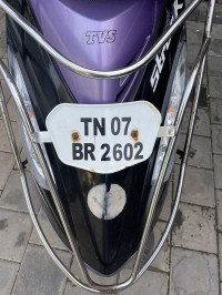 Black, Violet TVS Scooty Streak