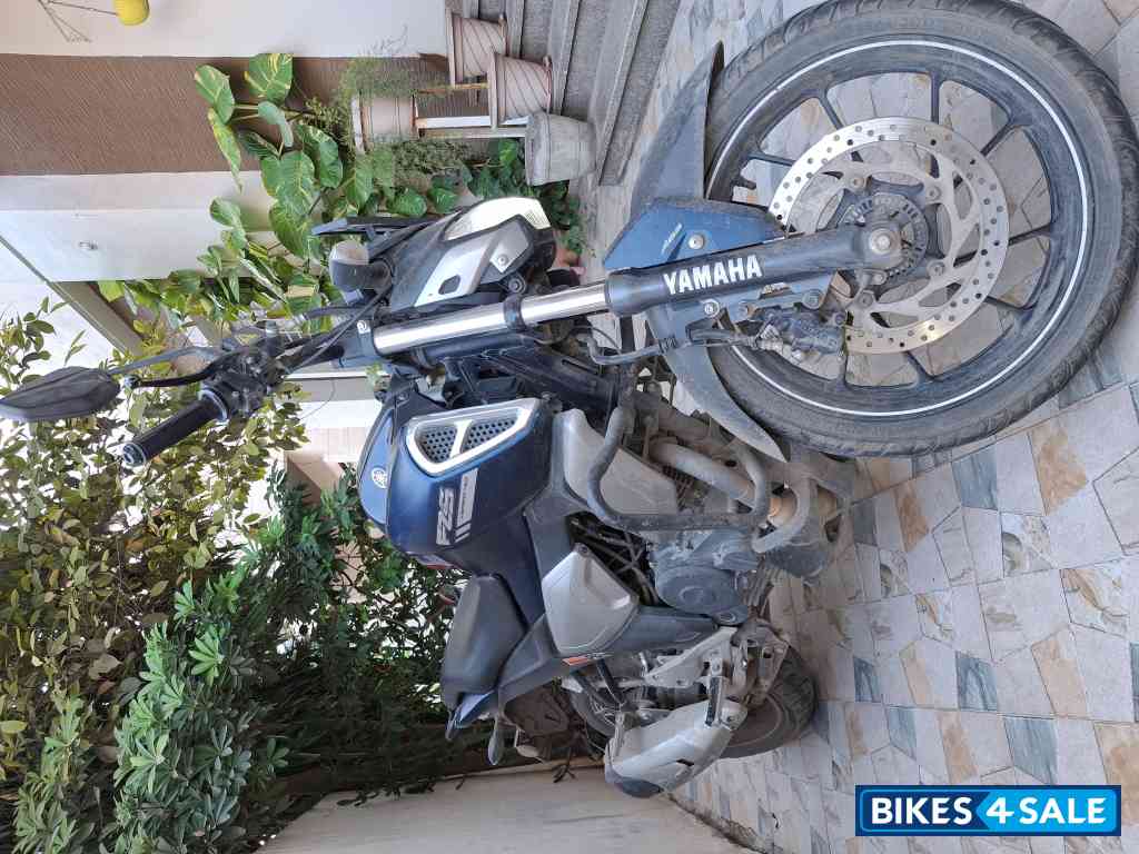 Metallic Blue Yamaha FZ-S