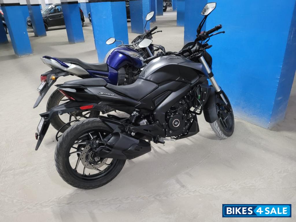 Metallic Grey Bajaj Dominar 400 ABS BS6