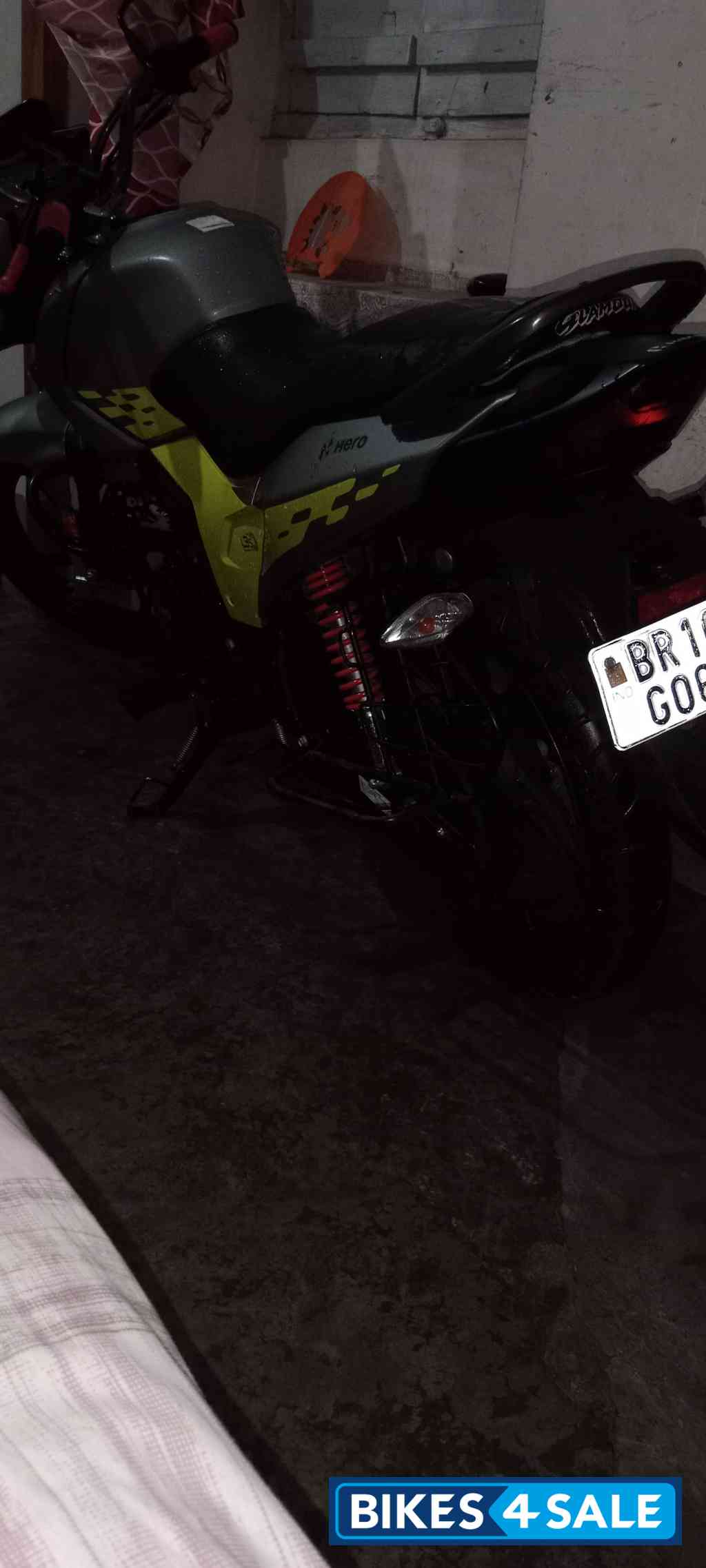 Grey Neon Hero Glamour 125 Drum