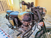 Golden Blue Royal Enfield Classic 350