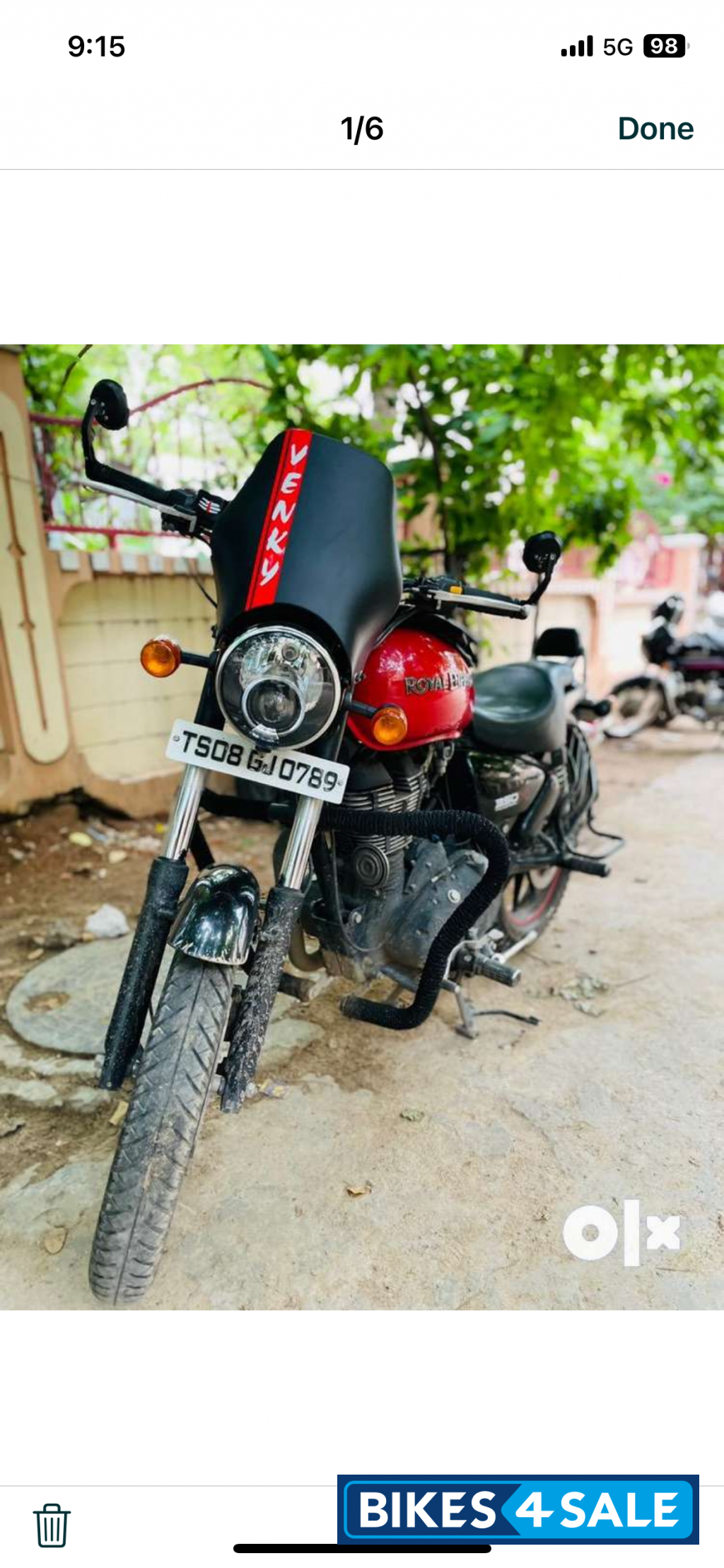 Royal Enfield Thunderbird X 350