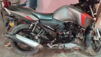 Gray TVS Apache RTR 160 2020