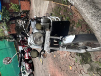 Silver Royal Enfield Bullet Electra Twinspark