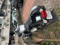 Silver Royal Enfield Bullet Electra Twinspark