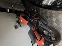 Flaming Orange Kawasaki Vulcan S 650