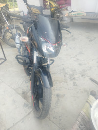 Orange Black Bajaj Pulsar 125 Split Seat