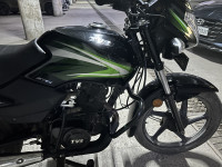 Black Green TVS Sport BS6
