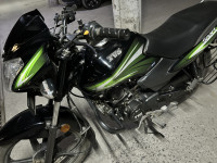 Black Green TVS Sport BS6