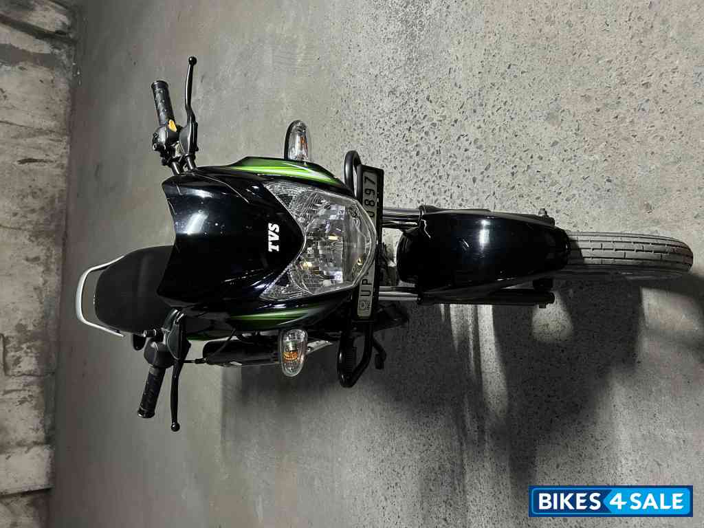 Black Green TVS Sport BS6 Black Green TVS Sport BS6