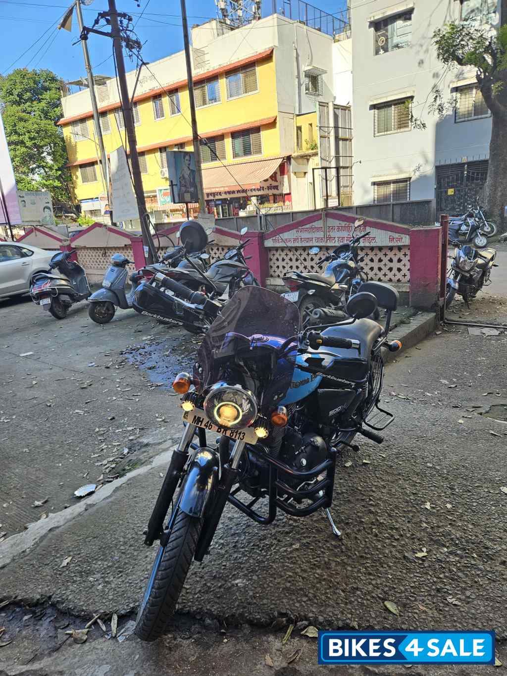 Drifter Blue Royal Enfield Thunderbird X 500