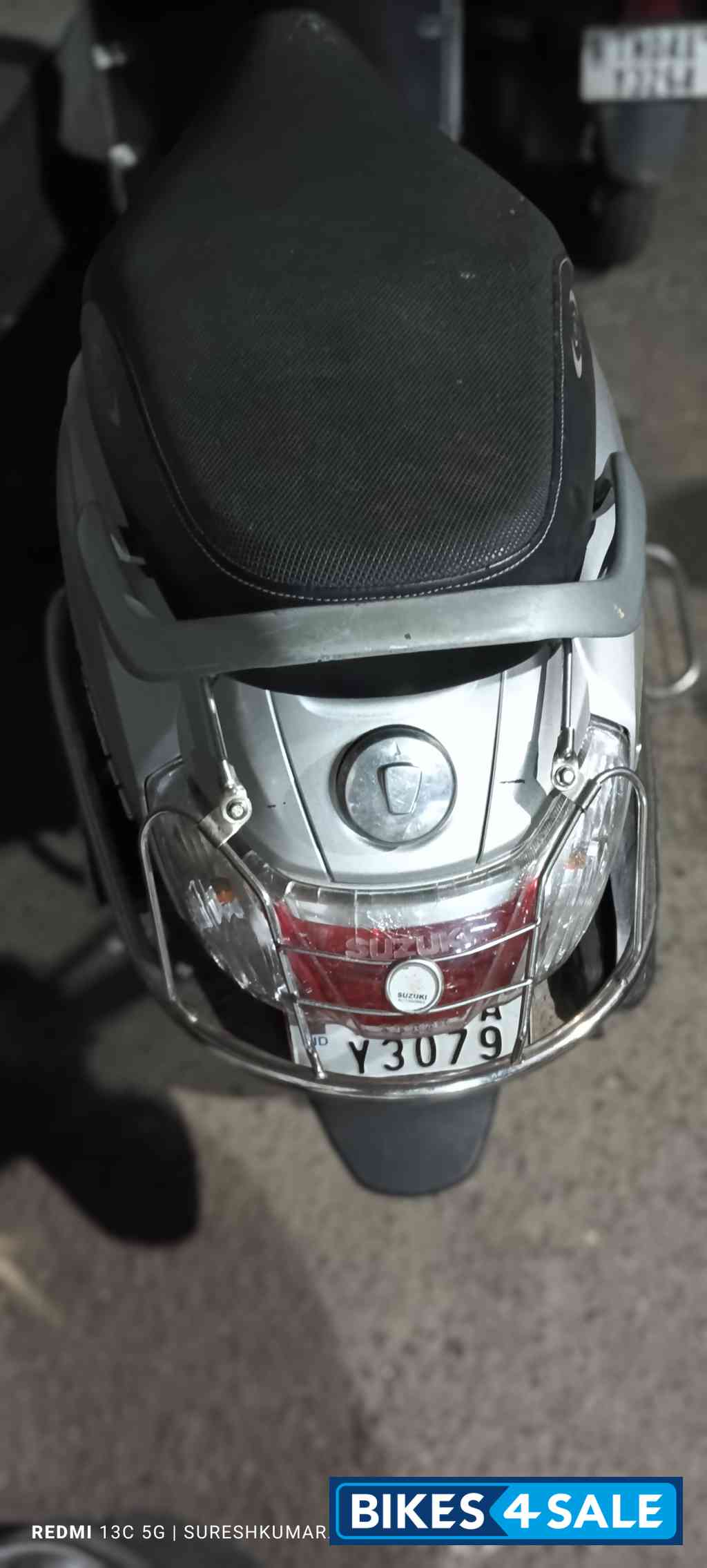 Silver Suzuki Access 125 BS6