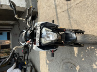 White And Orange KTM Duke 125