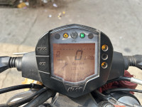 White And Orange KTM Duke 125