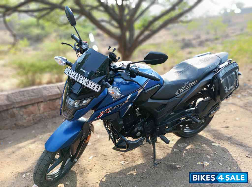 Matte Blue Honda XBlade BS6