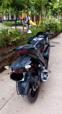 Black Suzuki Gixxer SF BS6